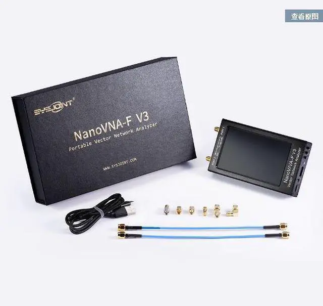 Main image of NanoVNA-F V3 1M-6G Vector Network Analyzer with 4.3-inch HF, VHF, UHF, and SHF frequency ranges