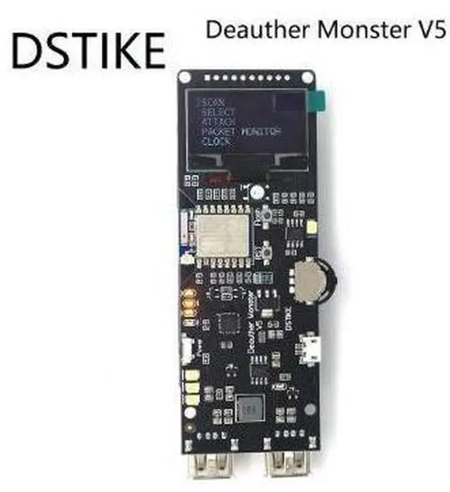 Main image of DSTIKE WiFi Deauther Monster V5