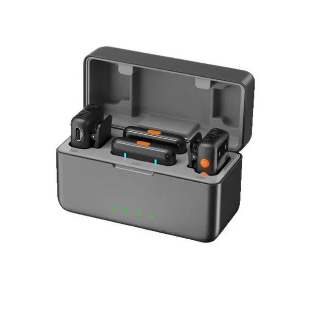 Alt view image 5 of 5 - New upgraded version AI noise reduction clip microphone - two-in-one for high-definition recording, shooting and live streaming.