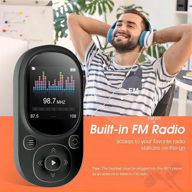 Alt view image 2 of 4 - The portable player that allows you to read novels and listen to music across borders can be connected to Bluetooth and is a wireless MP3 player that plays lossless music. It is a Bluetooth portable d