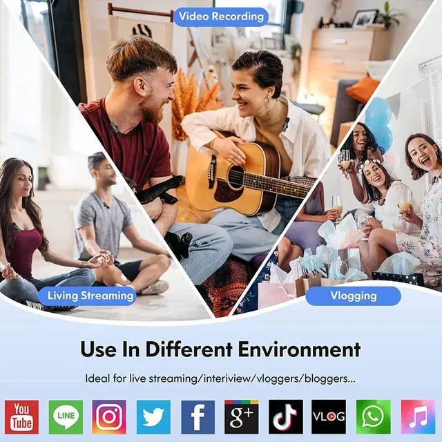 Alt view image 2 of 5 - Processed and customized cross-border export wireless lapel microphone for live streaming, portable moving-coil microphone headset, headset microphone