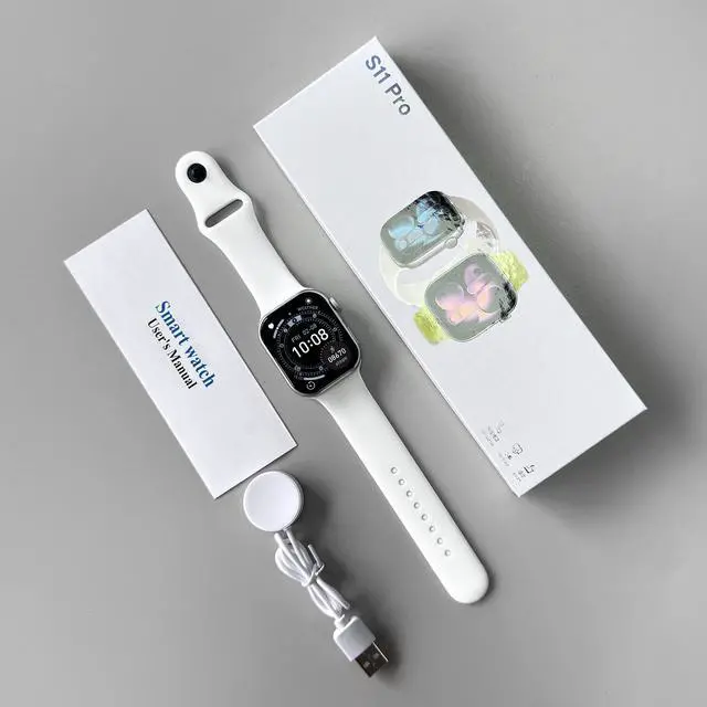 Main image of Factory direct-sale S10 e-commerce best-selling heart rate, blood pressure and oxygen level health monitoring sports S11 Bluetooth smart watch