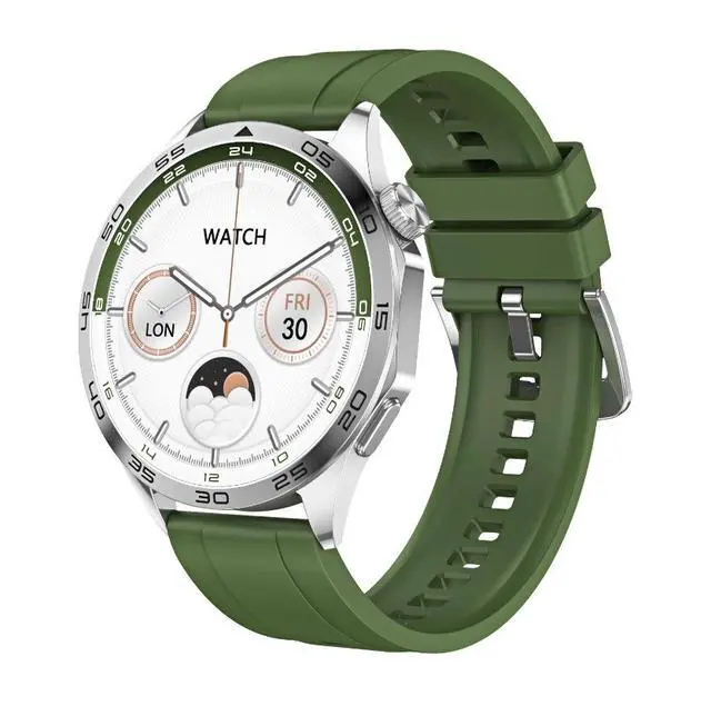Alt view image 3 of 5 - GT4 round model best-selling multi-functional smart round-screen sports men's high-definition full-touch Bluetooth smart watch