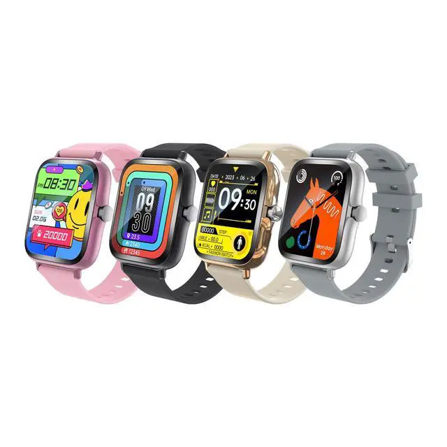 Alt view image 3 of 4 - Watch H13 Bluetooth-enabled, Bluetooth-enabled, sports smart bracelet with 1.83-inch large screen, heart rate monitoring, Bluetooth-enabled calls pink