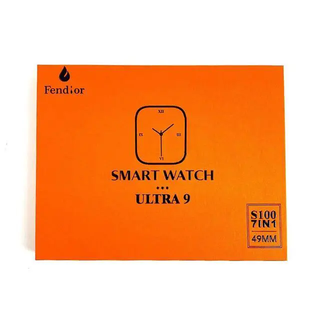 Alt view image 4 of 5 - S100 Ultra Smart Watch Bluetooth Call 7-in-1 Multi-Strap Set S9 Multi-Functional Watch