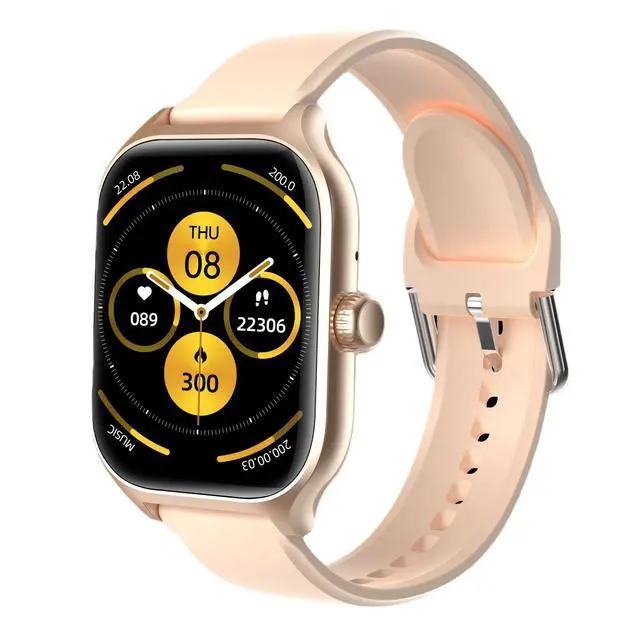Alt view image 3 of 4 - GTS4 Huami smartwatch 2.0-inch smartwatch for sports and health, featuring heart rate and blood pressure monitoring.