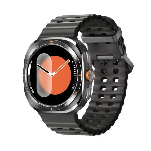 Alt view image 5 of 5 - New Watch7 smartwatch - Bluetooth calling, music playback, heart rate monitoring, blood pressure measurement, blood oxygen level detection, exercise tracking, business-oriented watch