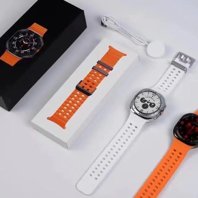 Alt view image 2 of 5 - New Watch7 smartwatch - Bluetooth calling, music playback, heart rate monitoring, blood pressure measurement, blood oxygen level detection, exercise tracking, business-oriented watch