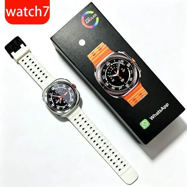Alt view image 4 of 5 - New Watch7 smartwatch - Bluetooth calling, music playback, heart rate monitoring, blood pressure measurement, blood oxygen level detection, exercise tracking, business-oriented watch