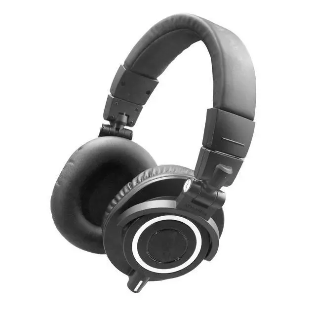Alt view image 4 of 4 - ATH-M50x Professional Listening Headphones - Over-Ear Wired Bluetooth High-Fidelity Sound Card Headphone System