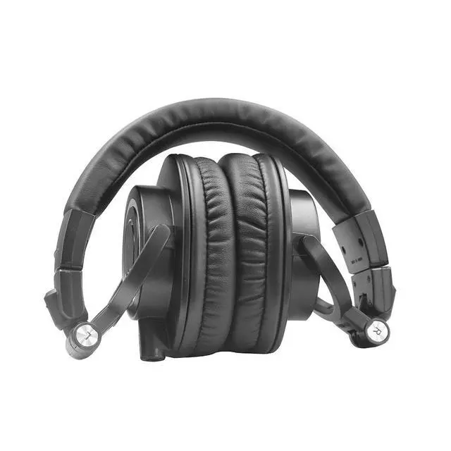 Alt view image 2 of 4 - ATH-M50x Professional Listening Headphones - Over-Ear Wired Bluetooth High-Fidelity Sound Card Headphone System