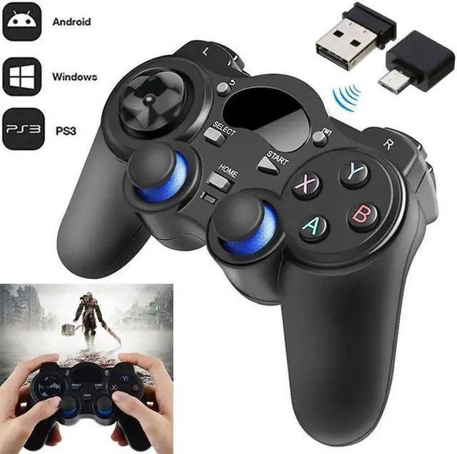Alt view image 3 of 5 - 3Types Universal 2.4G Wireless Game Gamepad Controller Joystick For Android Tablets PC Accessories Joystick Gaming For Games