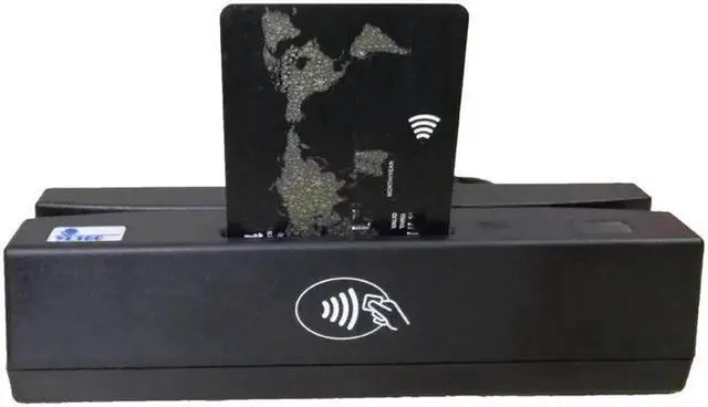 Alt view image 4 of 5 - YL160 4-in-1 Magnetic Stripe Credit Card EMV IC Chip RFID PSAM Card Reader Writer Duplicator