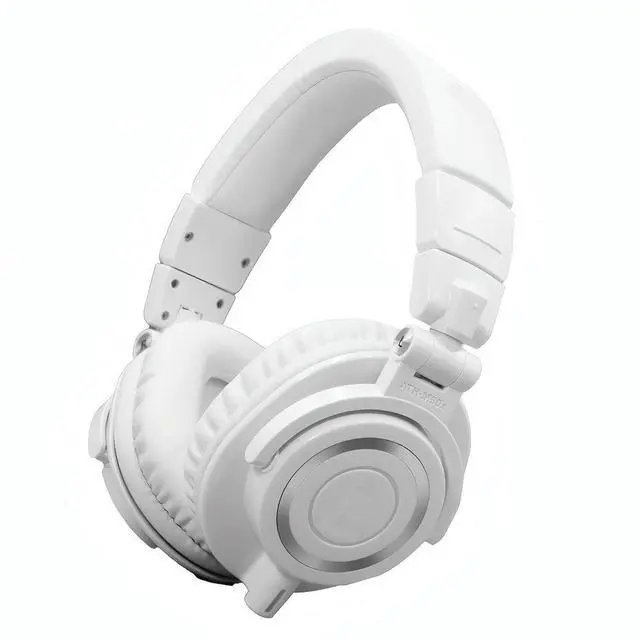 Main image of ATH-M50x Professional Listening Headphones - Over-Ear Wired Bluetooth High-Fidelity Sound Card Headphone System WHITE