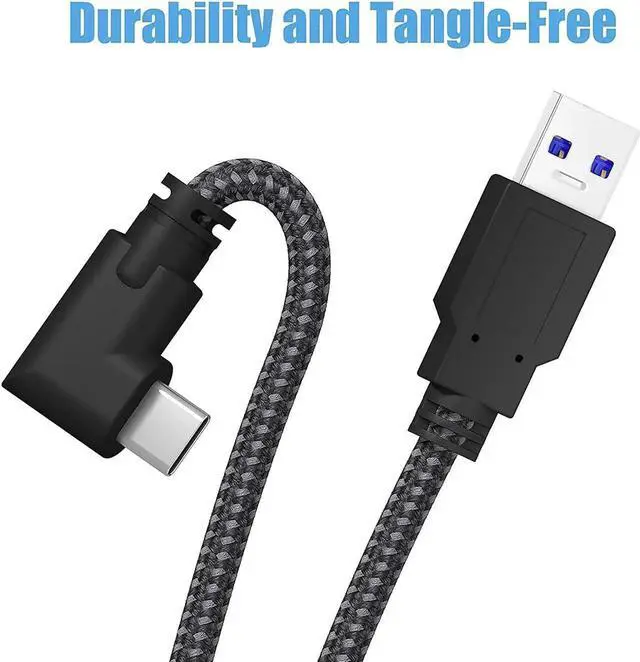 Alt view image 6 of 6 - USB 3.0 A to C VR Link Cable for Oculus Quest 2 20ft / 6M, USB C 3.2 Gen1/ 5Gbps Oculus Quest 2 Link Cable, Fast Charging & PC Data Transfer Compatible for Oculus Quest 1 / Quest 2 Headset Link Cord
