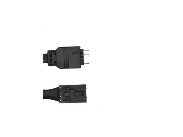 Alt view image 3 of 6 - Adapter cable For Corsair RGB Fan (4-pin) to Asus Aura/MSI Mystic Light Addressable RGB