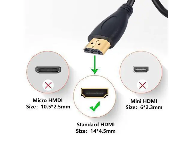 Alt view image 2 of 7 - 4K HDMI Cable 1.4,90 Degrees Angle HDMI Male to Male Cable 4k@30Hz,Gold-Plated Connector,Support ARC, 3D, Ethernet,for HD TV, Lactop, PC,Projector-Black(1m/3.2Ft) (Black - Straight to Left)