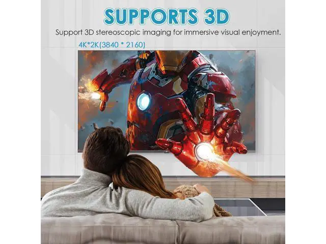 Alt view image 4 of 7 - HDMI Extension Cable Up Angle 1.5 Feet 4K HDMI Extender Cable Male to Female Adapter Cord 90 Degree HD Video Converter Short Wire for Monitor, Laptop, Projector, HDTV