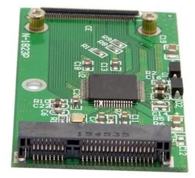 Alt view image 6 of 7 - Mini PCI-E mSATA SSD to 40Pin ZIF Adapter Card