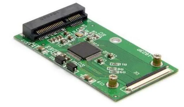Alt view image 7 of 7 - Mini PCI-E mSATA SSD to 40Pin ZIF Adapter Card