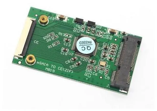 Alt view image 3 of 7 - Mini PCI-E mSATA SSD to 40Pin ZIF Adapter Card
