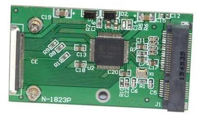 Alt view image 5 of 7 - Mini PCI-E mSATA SSD to 40Pin ZIF Adapter Card