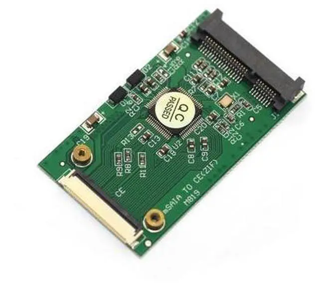 Alt view image 2 of 7 - Mini PCI-E mSATA SSD to 40Pin ZIF Adapter Card