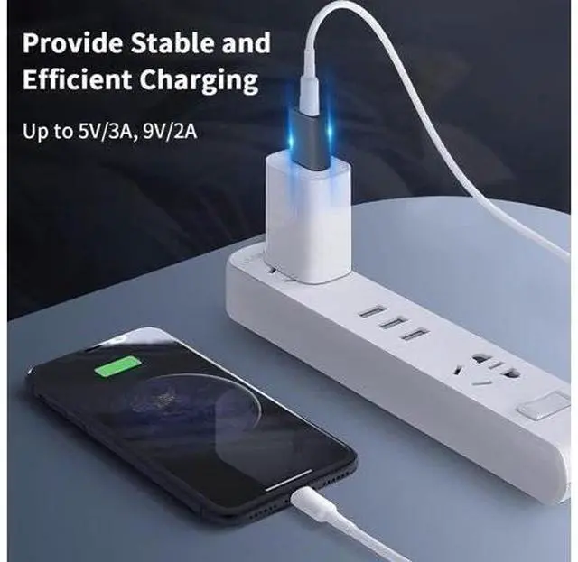 Alt view image 4 of 7 - 10Gbps USB C to USB Adapter 3.1 Gen 2, (1-Pack) USB C Female to USB Male Adapter Double-Sided SuperSpeed Data Sync & ChargingOTG Converter Connector for Laptop, PC, Power Bank