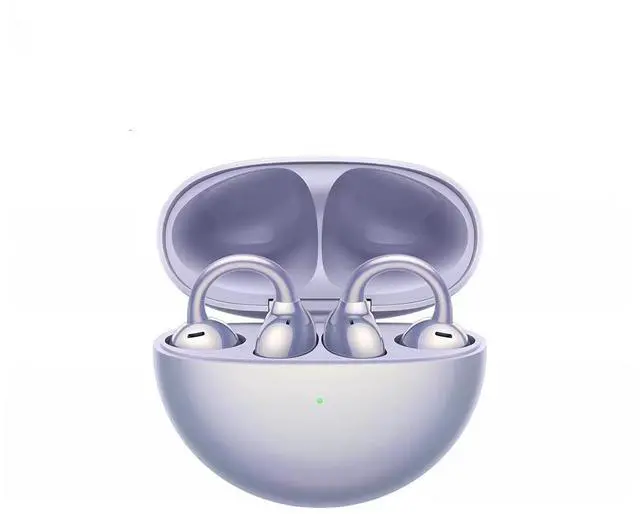 Main image of NASA HW FreeClip Wireless Earbuds - Open Ear Bluetooth Earphones with Long Endurance - AI Crystal Clear Sound - China Full-Spec Version - Lightweight(Black) purple