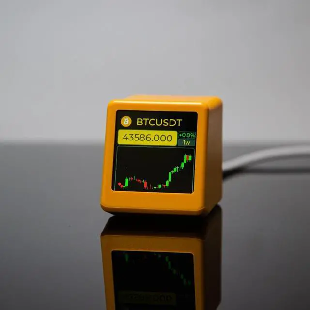 Alt view image 4 of 6 - NASA NMiner Bitcoin Cryptocurrency,Stocks,Futures,Currency Exchange Rate,Price Tracker Ticker,Time Clock Weather Display