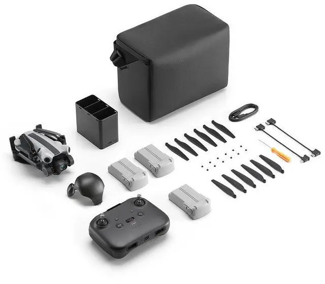 Alt view image 7 of 7 - SKYROVER X1/Mini Drone Combo with 3 Batteries 8K Photos,4K/60fps Video,50000ft Transmission,360° Obstacle Sensor/Smart AI Tracking/Night Mode,Under 249g,3-Axis Gimbal,GPS Drone for Expert FCC,Gray