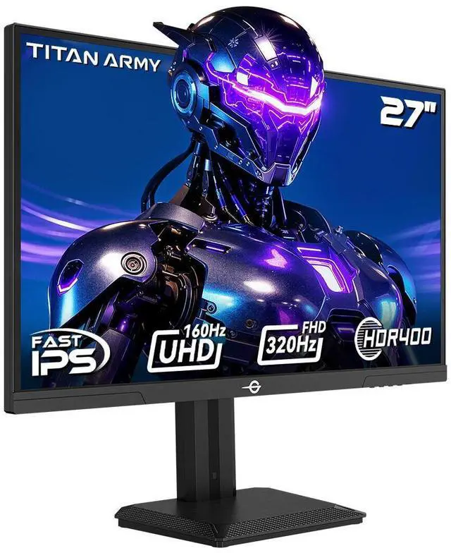 TITAN ARMY 27 Inch 4K UHD 160Hz/1080p FHD 320Hz Dual Mode
