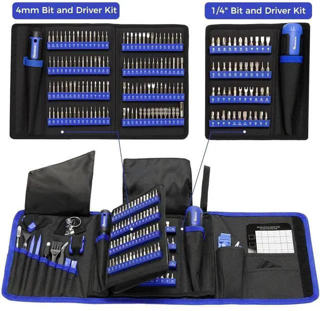 Alt view image 2 of 7 - Hunkstar S191 1-in-1 Precision Screwdriver Set, Repair Tool Kit for iPhone, MacBook, Computer, Laptop, Tablet, Game Console