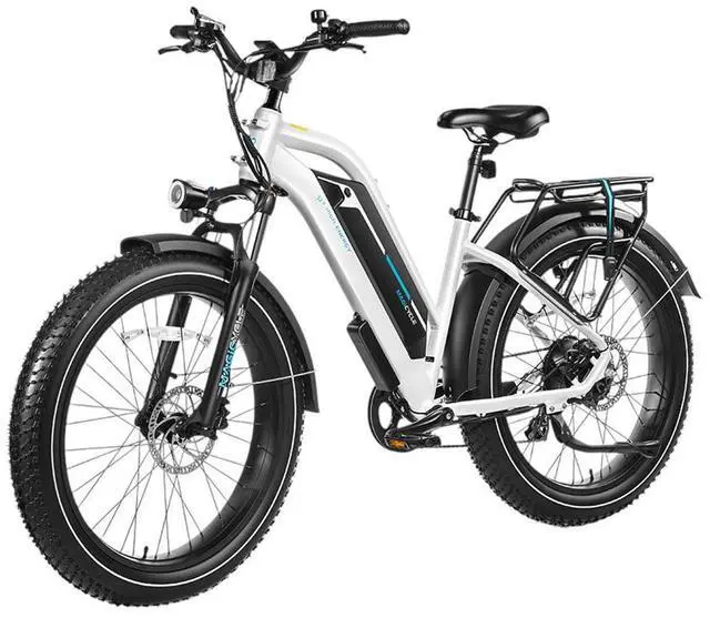 Main image of MAGICYCLE Step-thru Electric Bike 26" Fat Tires Peak 1500W Motor Off-road E-Bike for Adults,52V 20Ah Battery Electric Bicycle,28mph Max Speed, 100 Miles Range, Hydraulic Disc Brake,Shimano 7 speed