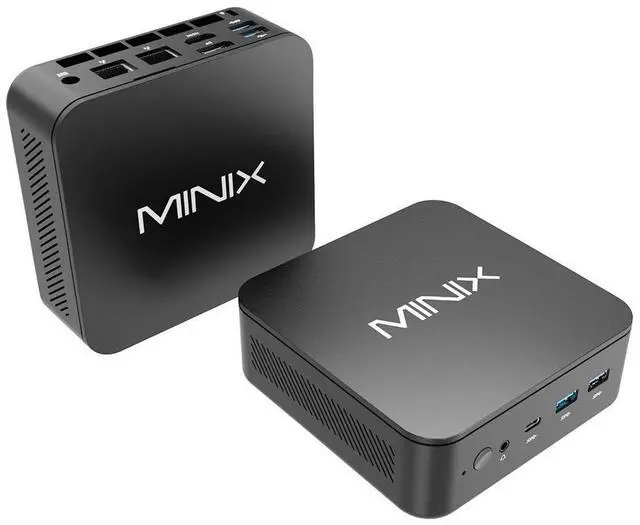 Main image of MINIX NGC NR660 Mini PC AMD Ryzen 5 6600H 6C/12T Radeon 660M ,16GB DDR5 4800MHz 512GB PCIe SSD,Dual PCIe4.0 M.2 / Dual DDR5 Slot Max 64GB RAM, Quad 4K Display Dual 2.5G LAN,Win11 Pro, VESA Mount