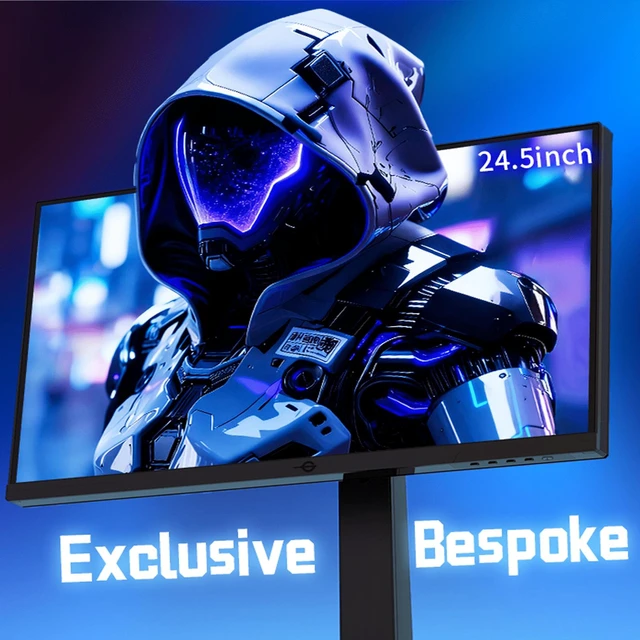 Alt view image 2 of 7 - TITAN ARMY P245MS PRO 24.5" QHD 2560×1440 Fast IPS MiniLED Gaming Monitor, Flat 16:9,360Hz OC Up to 420Hz,1152 Zones Local Dimming,High Refresh Computer Monitor HDR 1000 1ms GTG 99% RGB Adaptive Sync