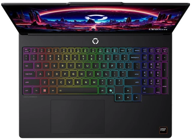Alt view image 4 of 7 - Lenovo Legion 5 15.3" Gaming Laptop - Ryzen AI 9 465 - GeForce RTX 5070 - WQXGA (2560 x 1600) - 32GB RAM - 1TB SSD - Windows 11 Home