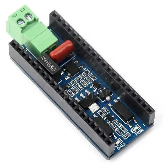 Alt view image 5 of 6 - AJMRTC Waveshare Pico-DALI2 Expansion Board, DALI Bus Communication Module for ESP32-C6-Pico / ESP32-S3-Pico, DALI Lighting Controller to Control Multiple LED Lights