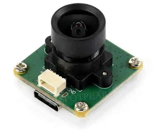 Alt view image 3 of 3 - AJMRTC 2MP OV2735 Low Distortion Pi USB Camera, USB2.0 Plug-and-Play Webcam, Fixed Focus Distortion-Free Lens for Raspberry Pi, Jetson RDK, Machine Vision & AI Vision Projects