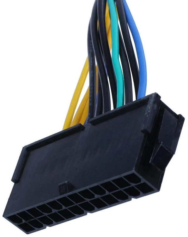 Main image of AJMRTC 2 Pack ATX 24Pin to Motherboard 18Pin Power Adapter Cable, 18AWG Thick Wire ATX 24P to 18P Power Cord for HP Z420 Z620 Workstation, Desktop Motherboard Power Conversion Cable