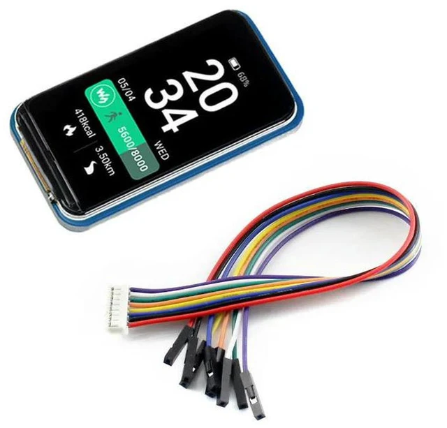 Main image of AJMRTC 1.47 Inch IPS LCD Display Module, 172×320 Resolution SPI Interface Screen, Compact IPS Panel for Raspberry Pi, STM32, ESP32 Embedded HMI and Visual Display Projects