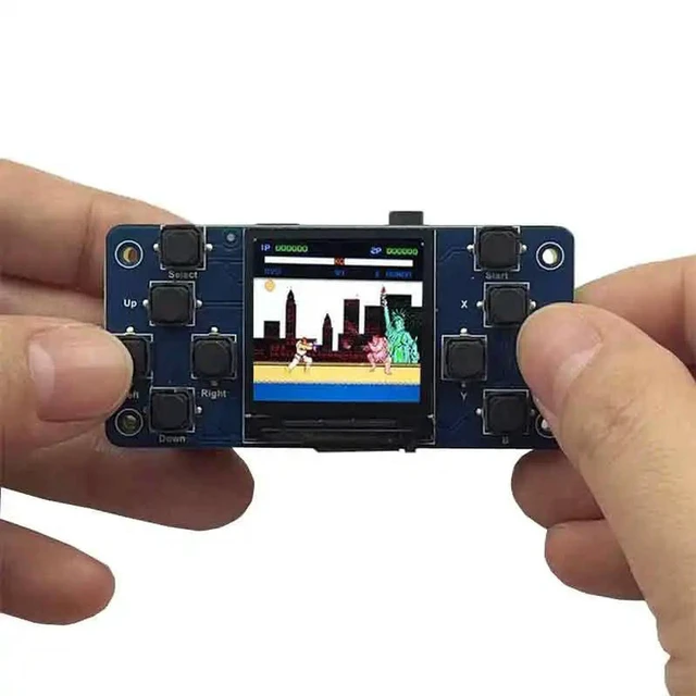 Alt view image 3 of 6 - AJMRTC Waveshare 1.3 Inch LCD Display Module with Game Buttons & Audio Buzzer, SPI IPS Screen 240×240 ST7789 Driver for Raspberry Pi Zero 2W, 3B, 4B, Pi5 and RP2040-PiZero, Retro Game & Embedded HMI E