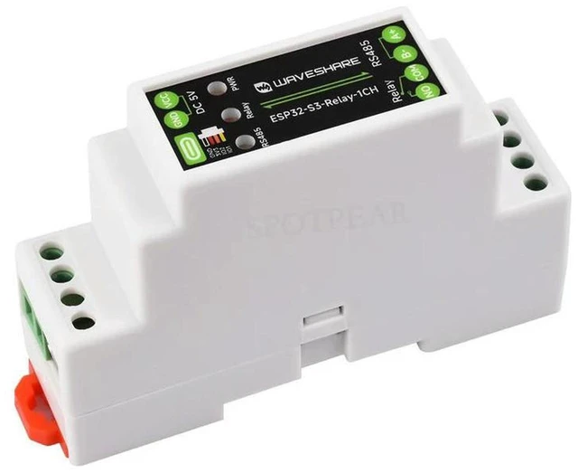 Main image of AJMRTC ESP32-S3 Industrial 1CH Relay Module with RS485 Communication, Bluetooth & Wi-Fi IoT Controller, ESP32-S3-Relay-1CH Single Channel Relay Board for Industrial Automation and Remote Switch Contro