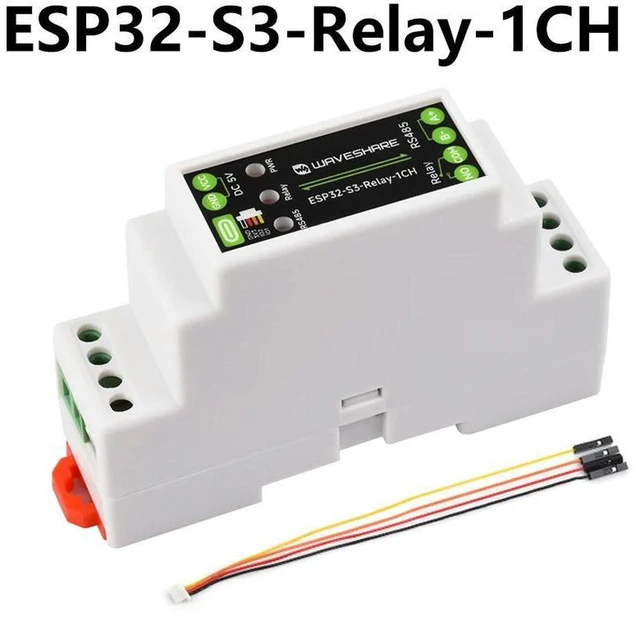 Alt view image 3 of 6 - AJMRTC ESP32-S3 Industrial 1CH Relay Module with RS485 Communication, Bluetooth & Wi-Fi IoT Controller, ESP32-S3-Relay-1CH Single Channel Relay Board for Industrial Automation and Remote Switch Contro