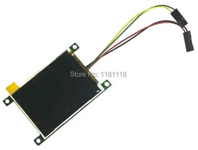 Alt view image 2 of 3 - AJMRTC 2.2 Inch UART TFT LCD Display Module, Serial Port Color Screen with Onboard FLASH Memory, Compact UART TFT Display for Embedded Controller, STM32, Arduino, Raspberry Pi, Text & Graphic Visual H