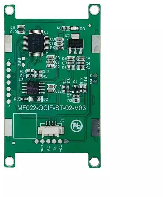 Alt view image 3 of 3 - AJMRTC 2.2 Inch UART TFT LCD Display Module, Serial Port Color Screen with Onboard FLASH Memory, Compact UART TFT Display for Embedded Controller, STM32, Arduino, Raspberry Pi, Text & Graphic Visual H