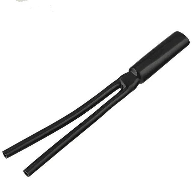 Alt view image 2 of 3 - AJMRTC NNR 1 Pack HiFi Speaker Cable Pants, 7mm Non-Shrinkable PVC Y Splitter Tube Sleeve, Y-shaped Cable Boot Cover for Audio Speaker Wire, RCA Cables, Home Theater and Hi-Fi System Cable Management,