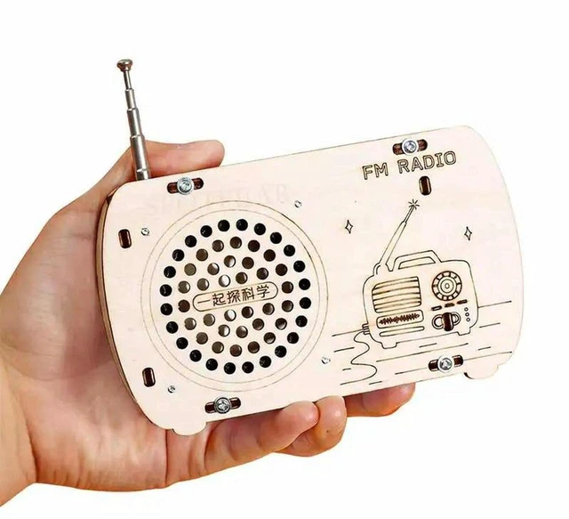 Alt view image 2 of 3 - AJMRTC Radio Assembly DIY Kit (B), STEM Educational Soldering Project for Beginners & Adults, Build Your Own Radio Receiver Electronic Learning Kit