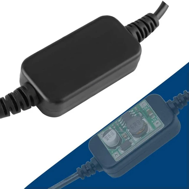Alt view image 3 of 3 - AJMRTC USB 5V to 12V Step-Up Power Converter, USB to Cigarette Lighter Socket Adapter, 5V Input to 12V Output Power Supply for Dash Cam, Tachograph and Car Electronic Devices