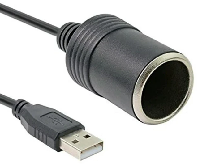 Alt view image 2 of 3 - AJMRTC USB 5V to 12V Step-Up Power Converter, USB to Cigarette Lighter Socket Adapter, 5V Input to 12V Output Power Supply for Dash Cam, Tachograph and Car Electronic Devices